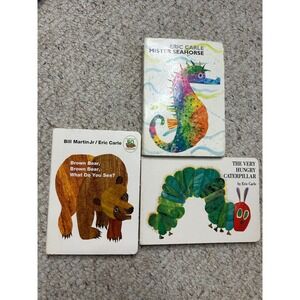 Eric‎ Carle Children's Books Set: The Very Hungry Caterpillar & More